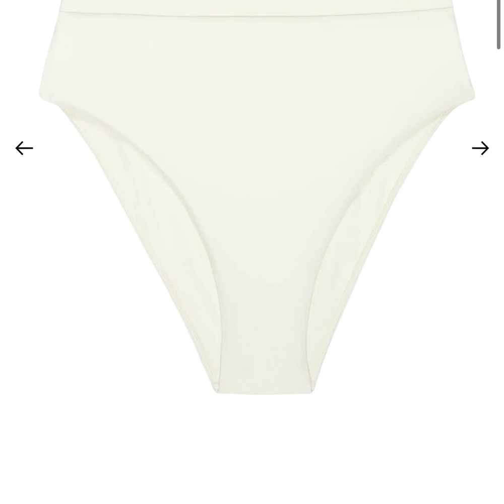 Monday Swimwear Ivory Sorrento Bikini Bottom